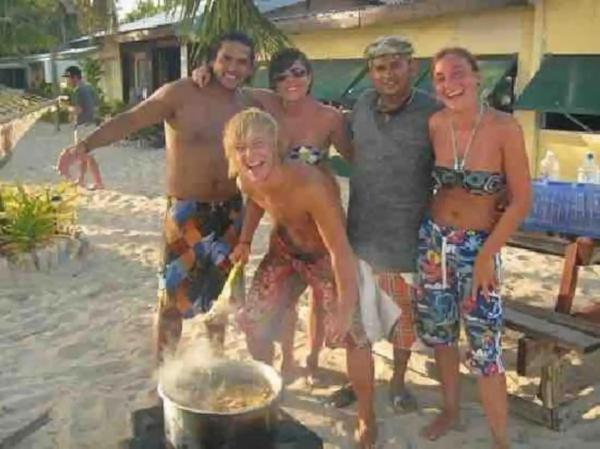 Mana Lagoon Backpackers Villa Exterior foto